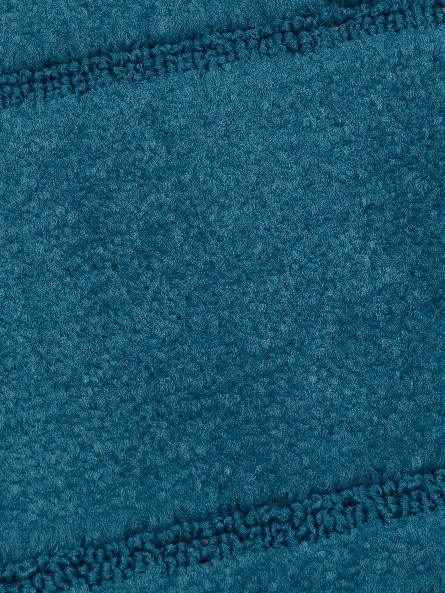 Коврик для ванной и туалета Confetti 60х100 см противоскользящий синий - фото 3