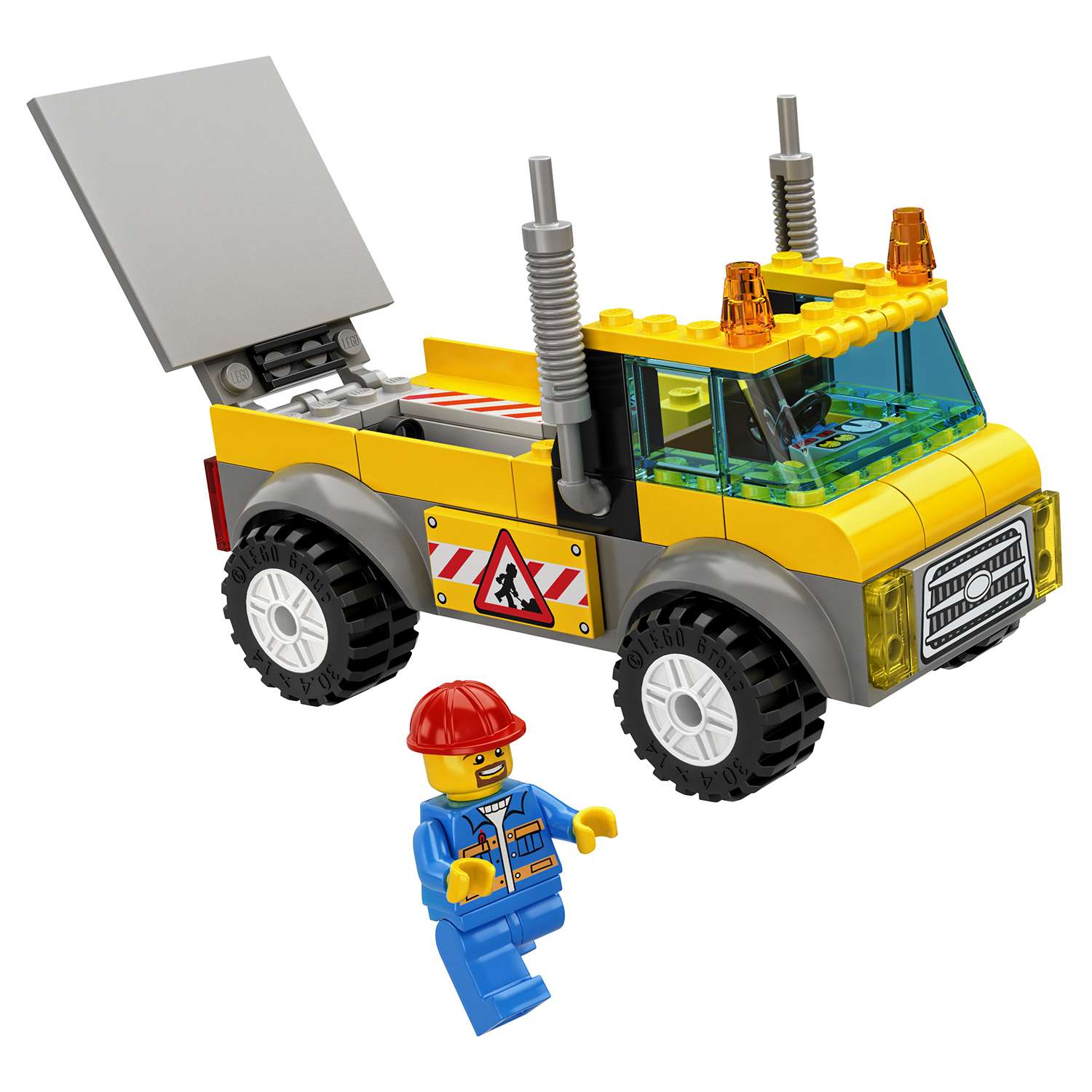 Конструктор LEGO Juniors Грузовик для дорожных работ (10683) - фото 7