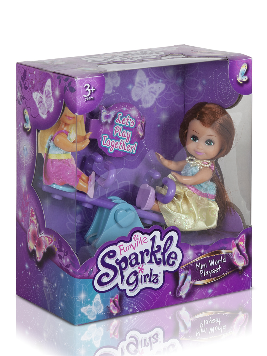 Набор с куклой Zuru Sparkle Girlz Sparkle Girlz кукла 11 см мебель желтый SG29095//желтый - фото 3