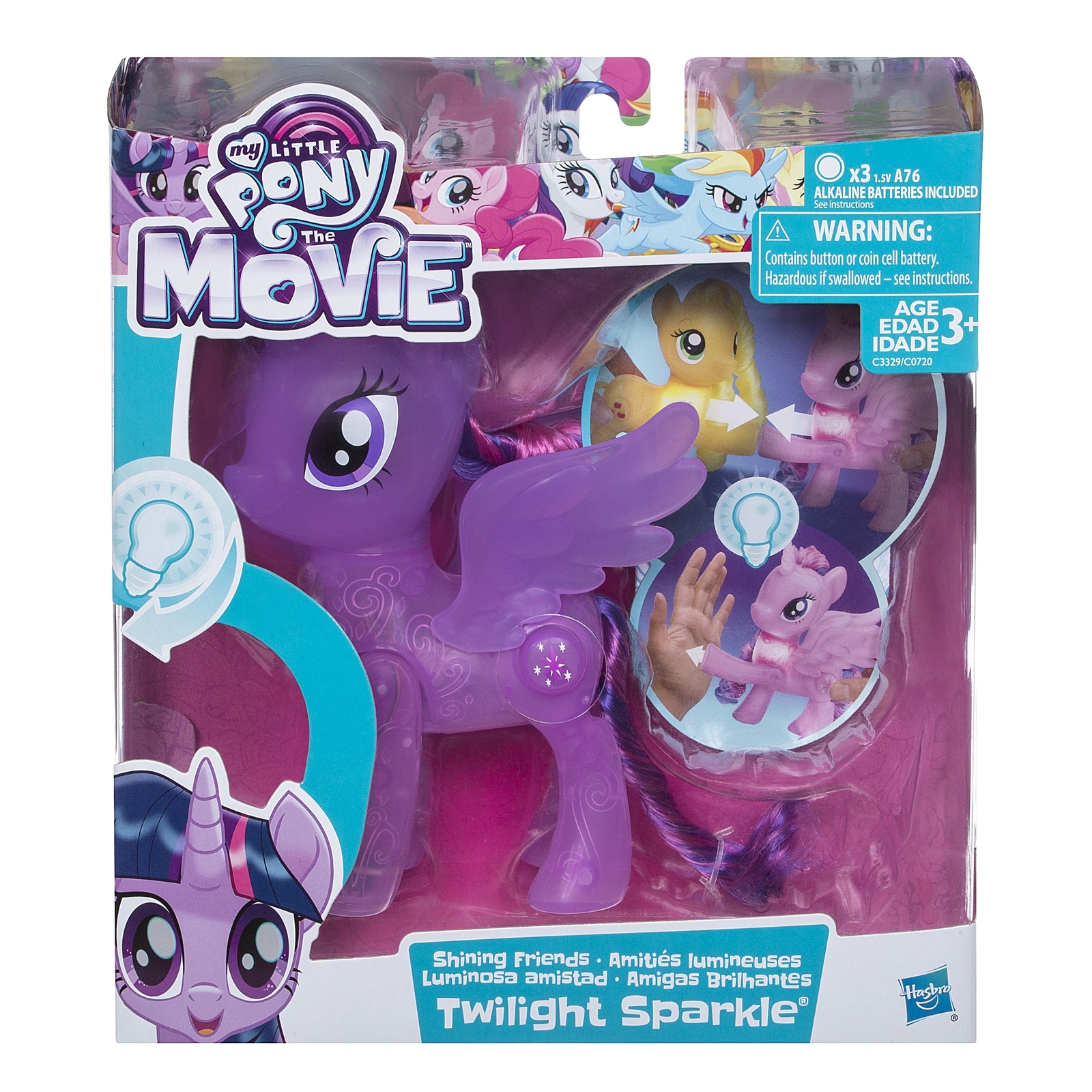 Фигурка My Little Pony Магия дружбы Искорка C3329 купить по цене 399 ₽ в  интернет-магазине Детский мир