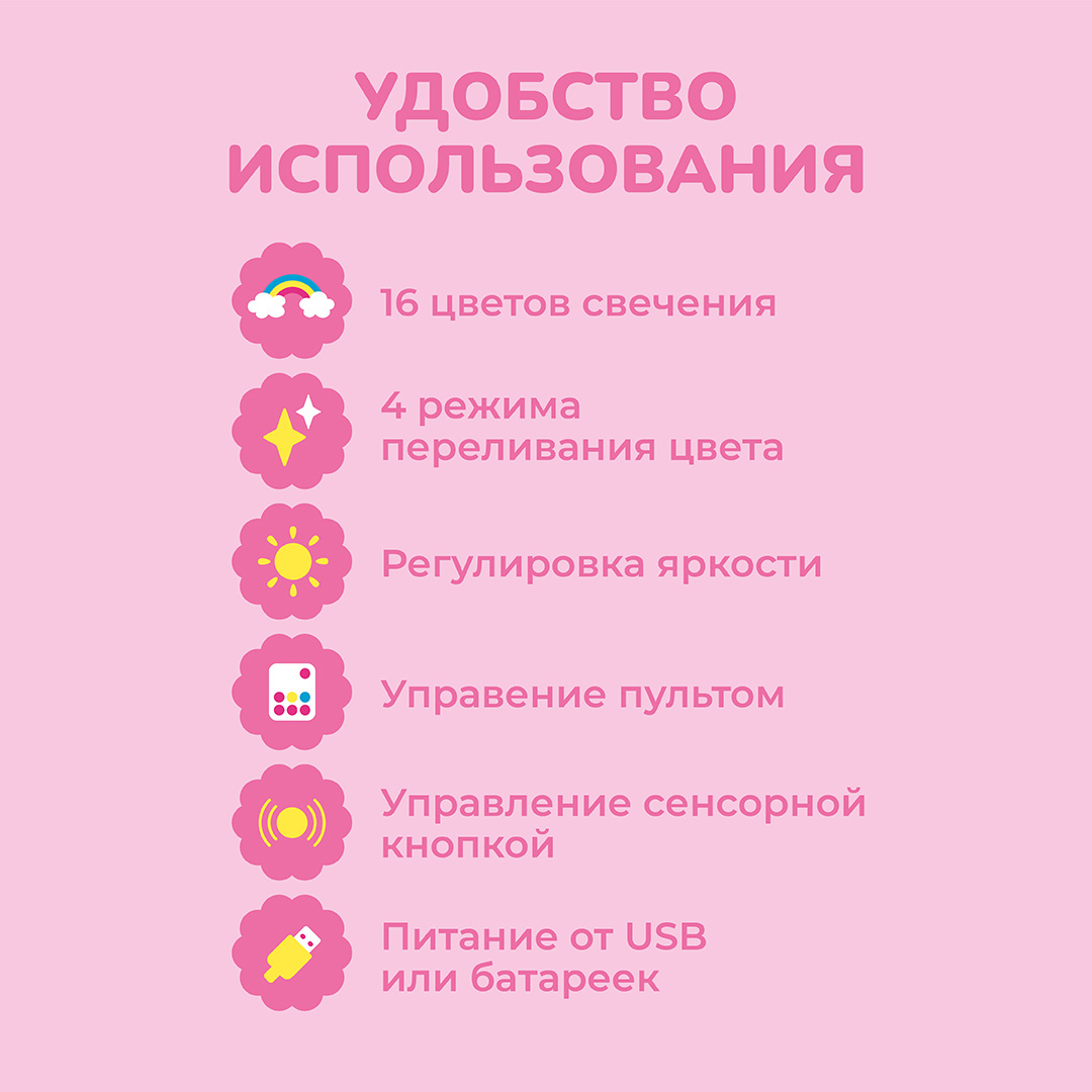 Ночник My Melody Май Мелоди в прыжке - фото 8
