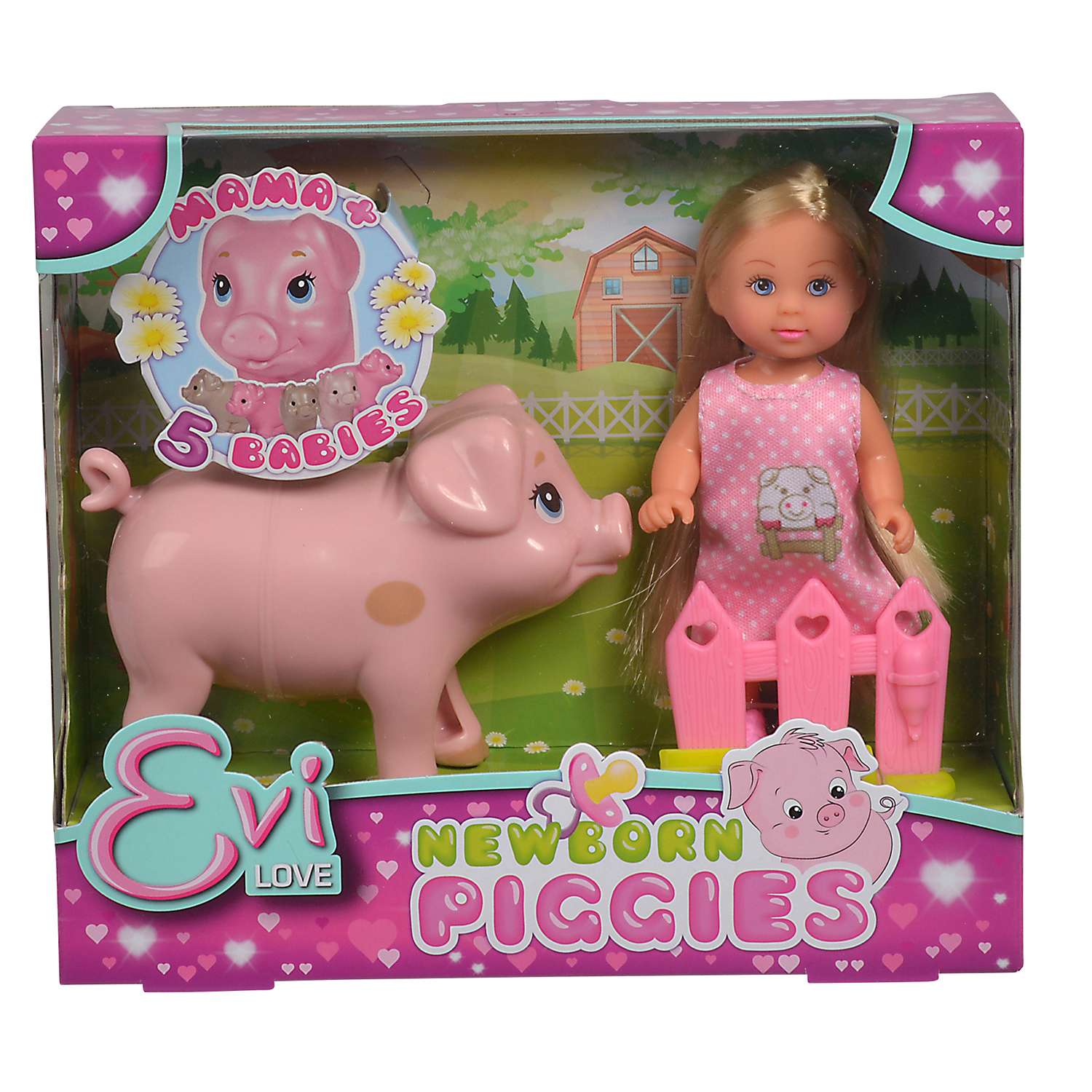 Кукла Evi Simba со свинкой и поросятами 5733337 5733337 - фото 2
