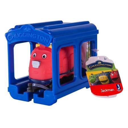 Набор Chuggington паровозик Джекман с гаражом