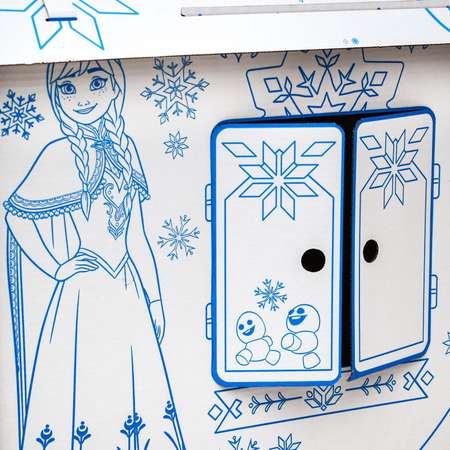 Дом-раскраска Disney «Холодное сердце». Из картона. Дисней
