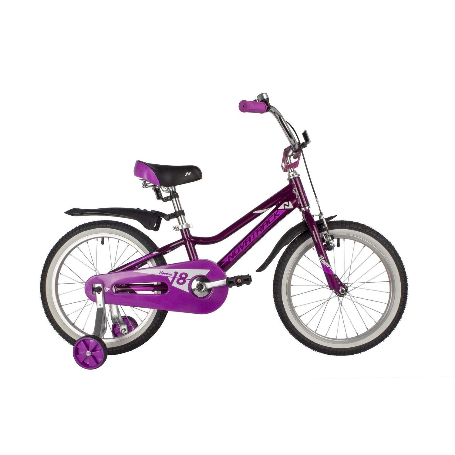 Велосипед 18 фиолетовый. NOVATRACK NOVARA - фото 1