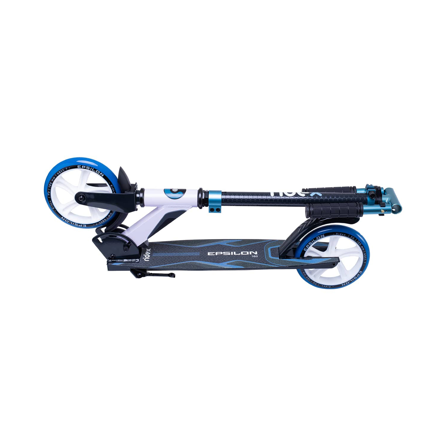 Самокат RIDEX двухколесный Scooter 2 wheels Epsilon 180 blue - фото 6