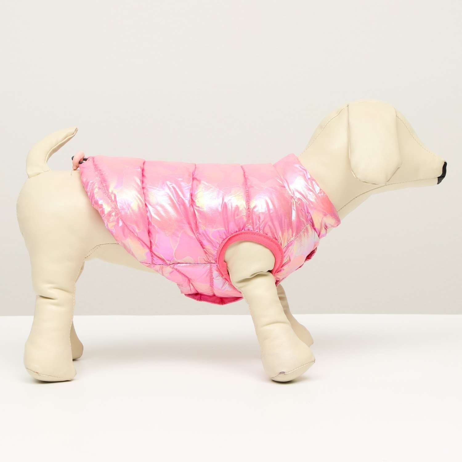 Куртка для собак Sima-Land двухсторонняя розовая - фото 2