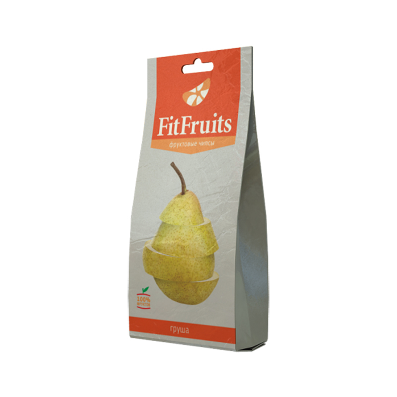 Чипсы фруктовые Fit Fruits груша 20г - фото 1