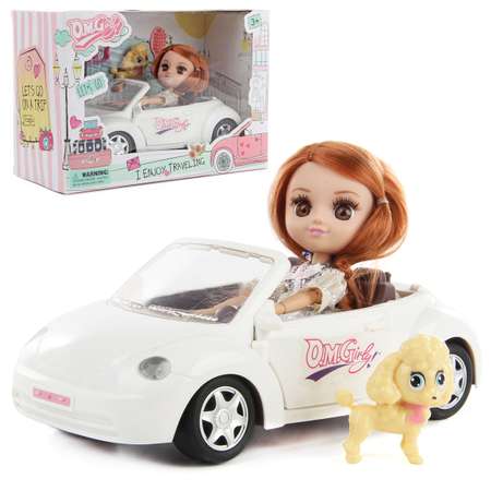 Кукла Veld Co с машиной