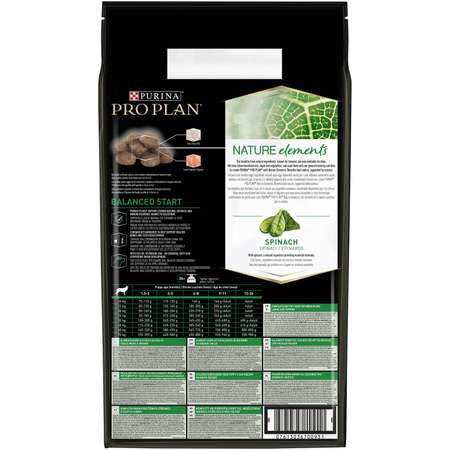 Корм для щенков PRO PLAN Nature Elements средних и крупных пород ягненок 2кг