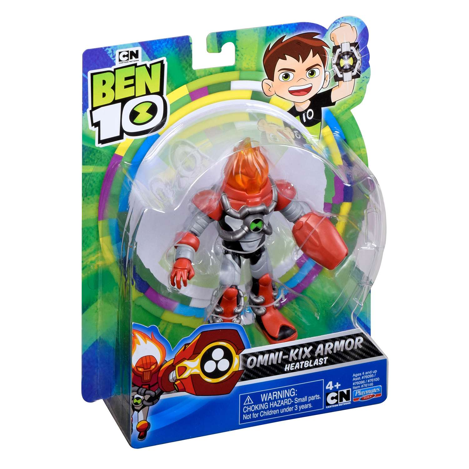 Фигурка Ben10 Бронированный Человек-огонь 76146 - фото 3