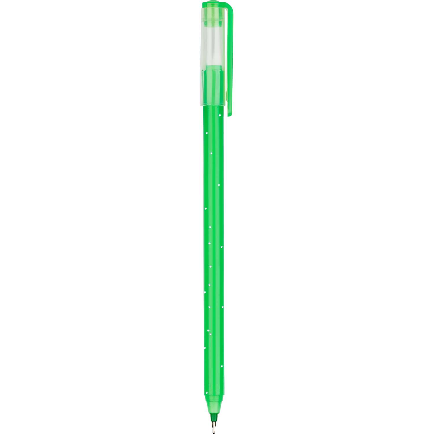 Ручка шариковая OfficeSpace Funfair neon Синяя BPFN_43143 - фото 4