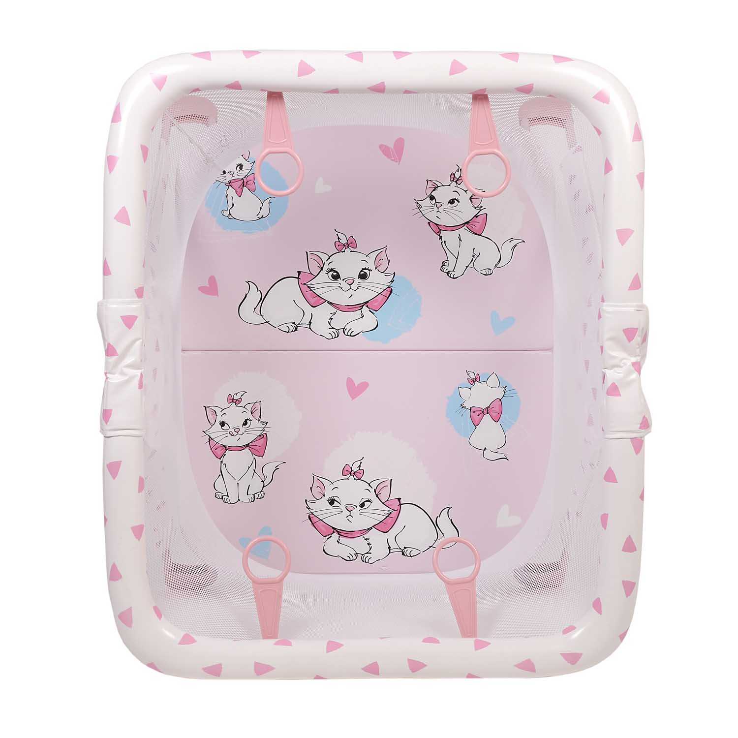 Манеж Polini kids Disney baby Comfort Кошка Мари Розовый 0002255-2 - фото 8