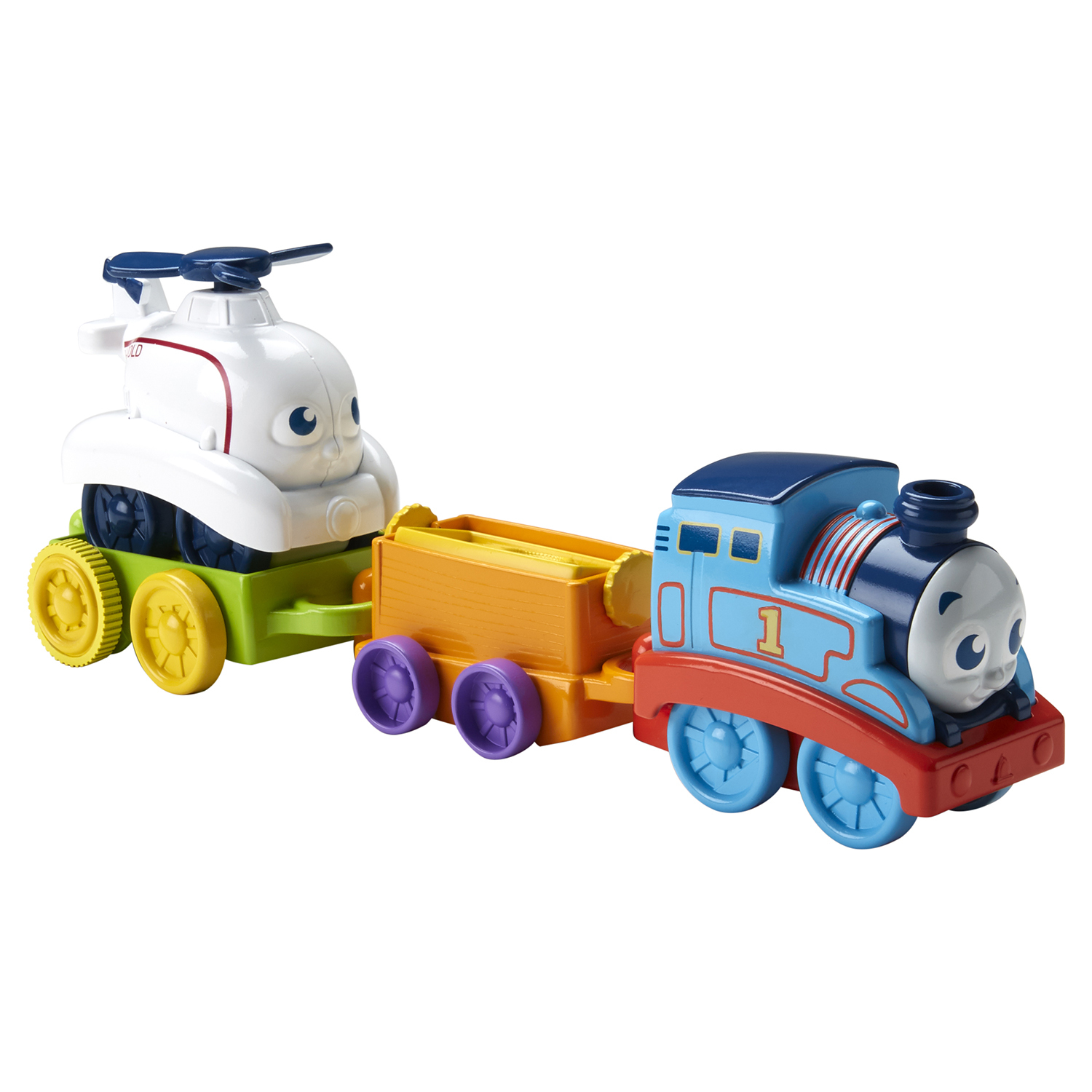 Набор игровой Thomas & Friends Мой первый Томас Томас и Гарольд FKM91 - фото 4