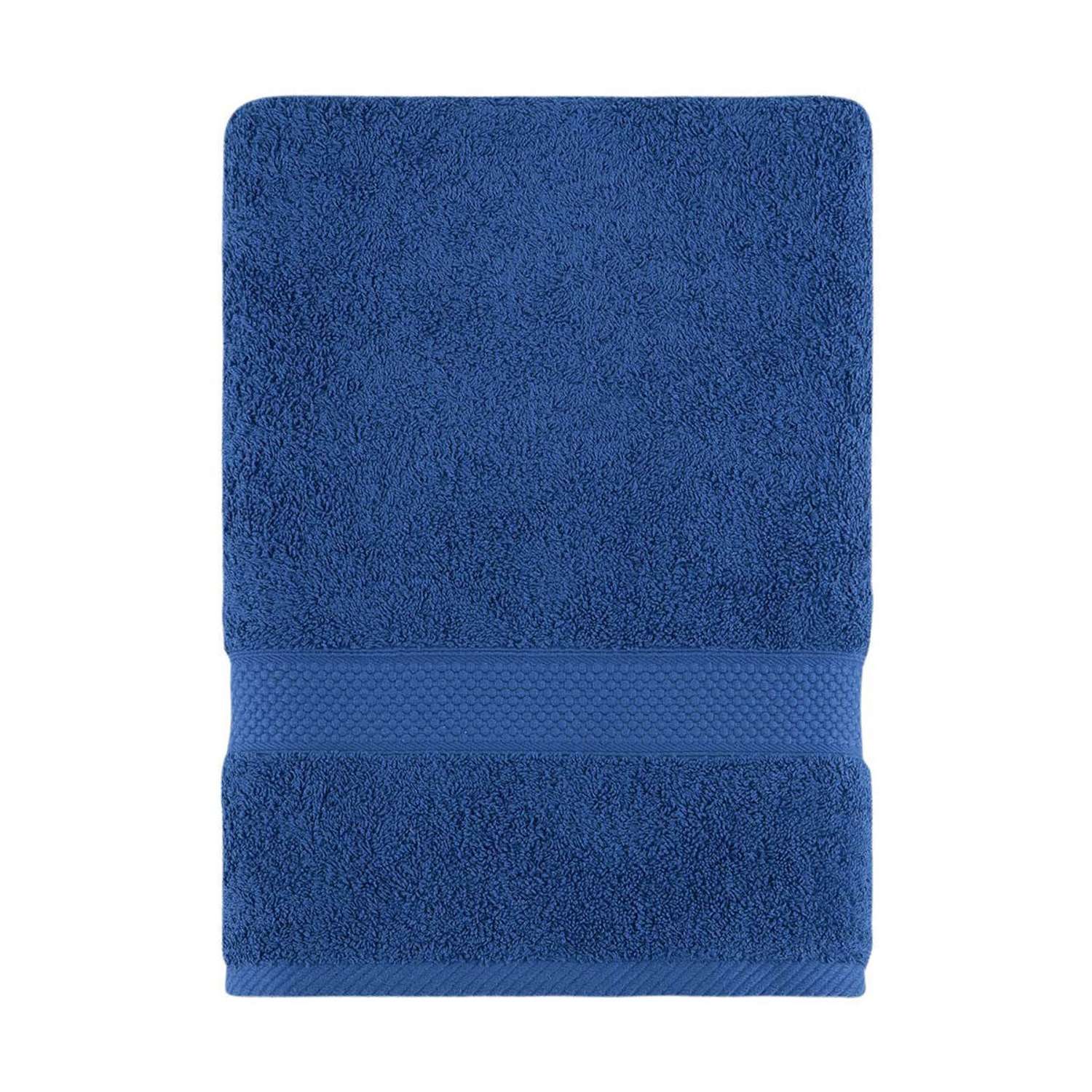 Полотенце для ванной Arya Home Collection однотонное 50х90 см Miranda Soft темно-синий - фото 1