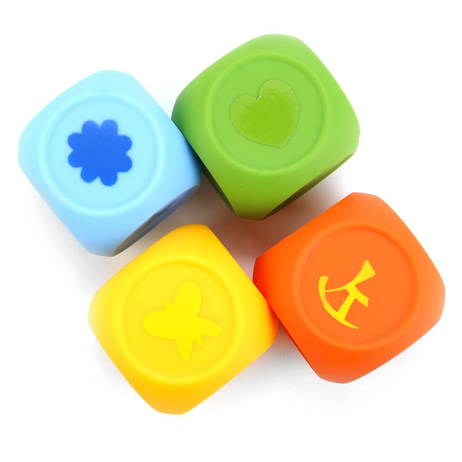 Набор Играем вместе кубы в сетке для ванны 4 игрушки - фото 4