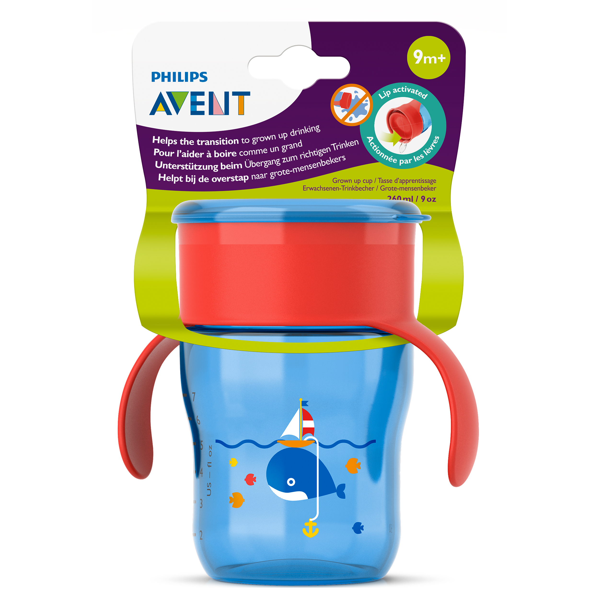 Чашка-поильник Philips Avent Кит 260мл c 9месяцев SCF782/15 - фото 2