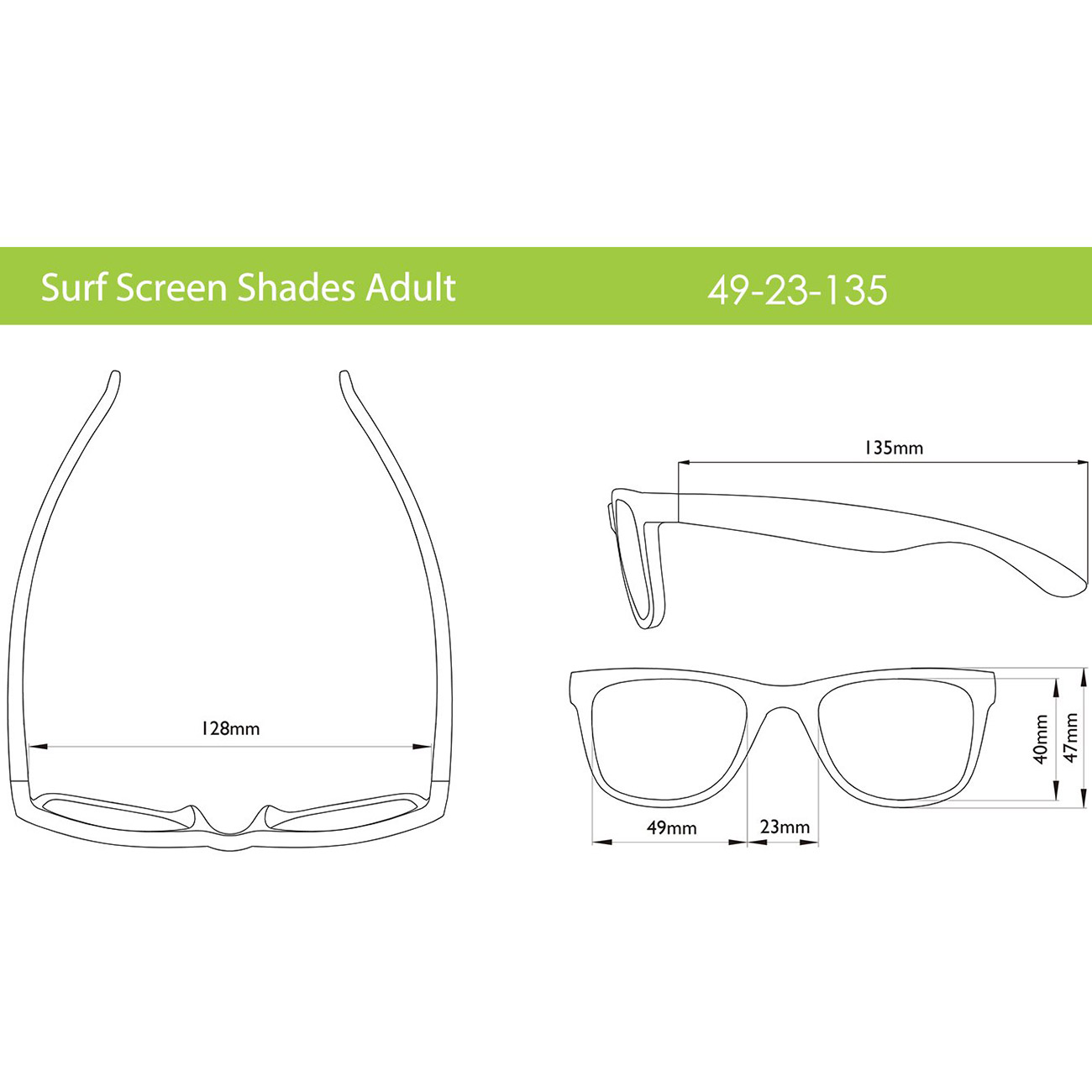 Компьютерные очки Real Kids Surf Shades 10 лет и старше 10SCRBL - фото 4