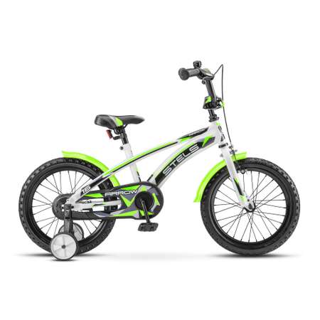 Велосипед STELS Детский Arrow 16 (V020) белый/зелёный