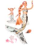 Набор кукол Defa Lucy Морские царевны (в комплекте морское животное и аксессуары цвет серебристый)