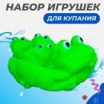 Игрушка для купания Story Game Лягушка и 3 лягушонка