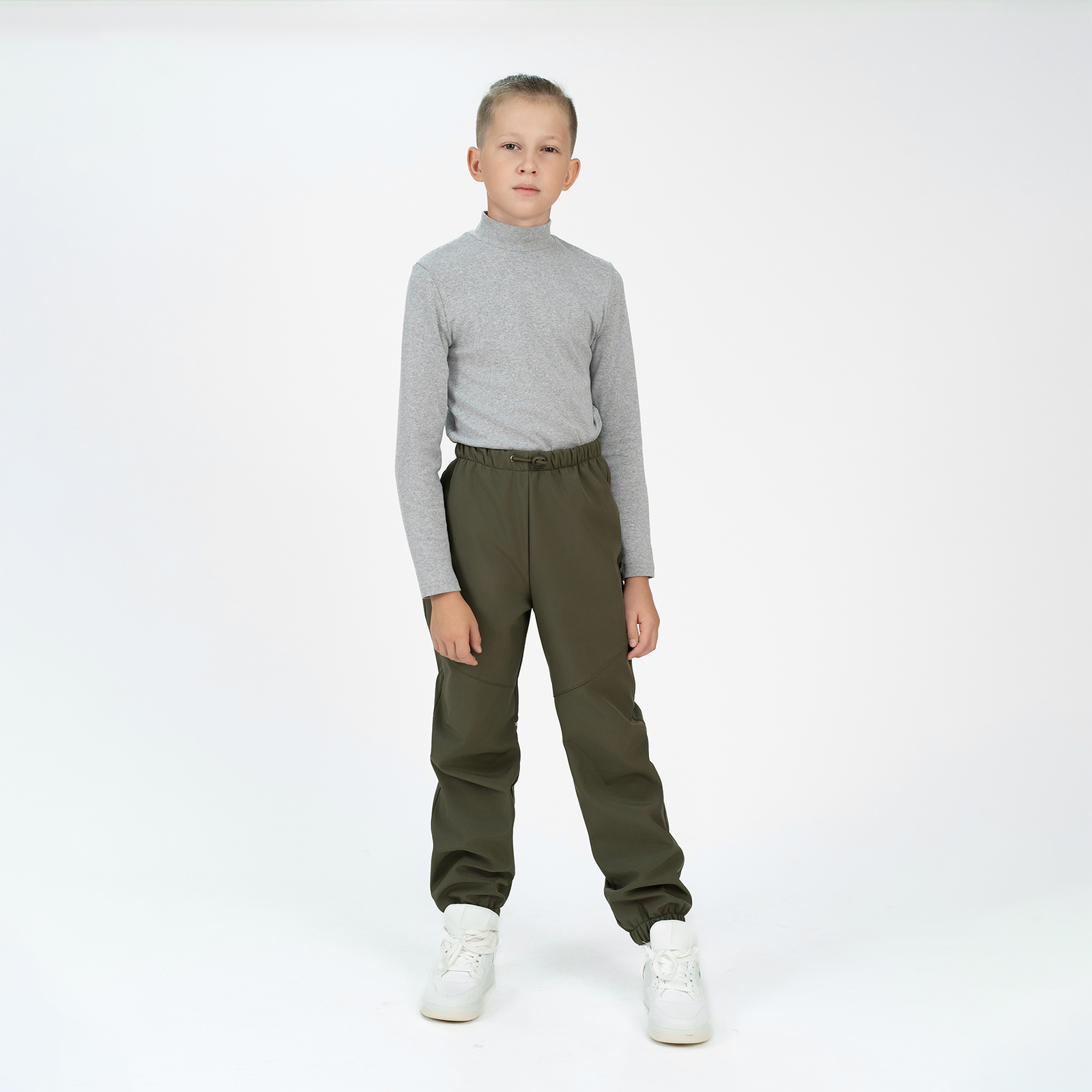 Брюки Arctic kids 10-034 хаки - фото 30