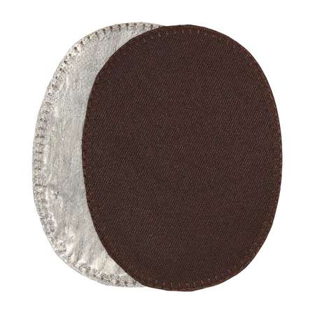 Заплатка Prym термоклеевая из джинсовой ткани деним для уплотнения ткани 8х11 см коричневый 929307