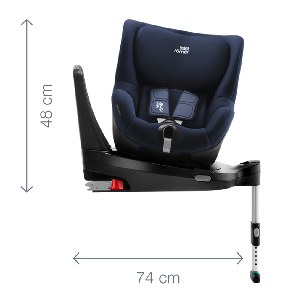 Автокресло Britax Roemer Dualfix M i-Size Cool Flow - Black Special Highline - фото 12