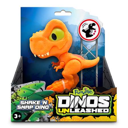 Фигурка динозавра Dinos Unleashed клацающий тираннозавр мини