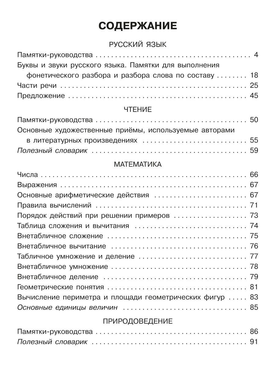 Книга ИД Литера Памятки для учащихся 1-4 классов - фото 5