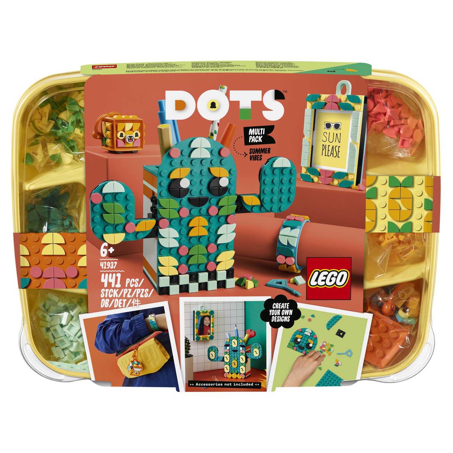 Конструктор LEGO Dots Большой набор Летнее настроение 41937 - фото 2