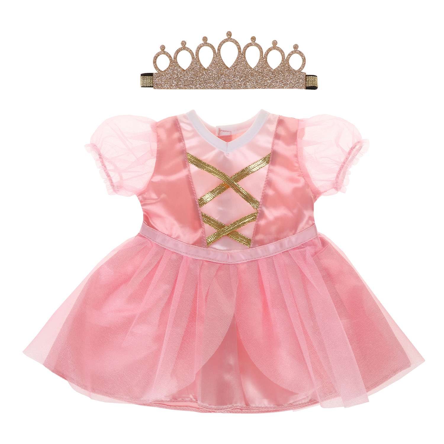 Одежда для кукол Mary Poppins платье и повязка Принцесса 452185 - фото 1