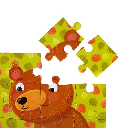 Пазл-раскраска Dodo Медвежонок