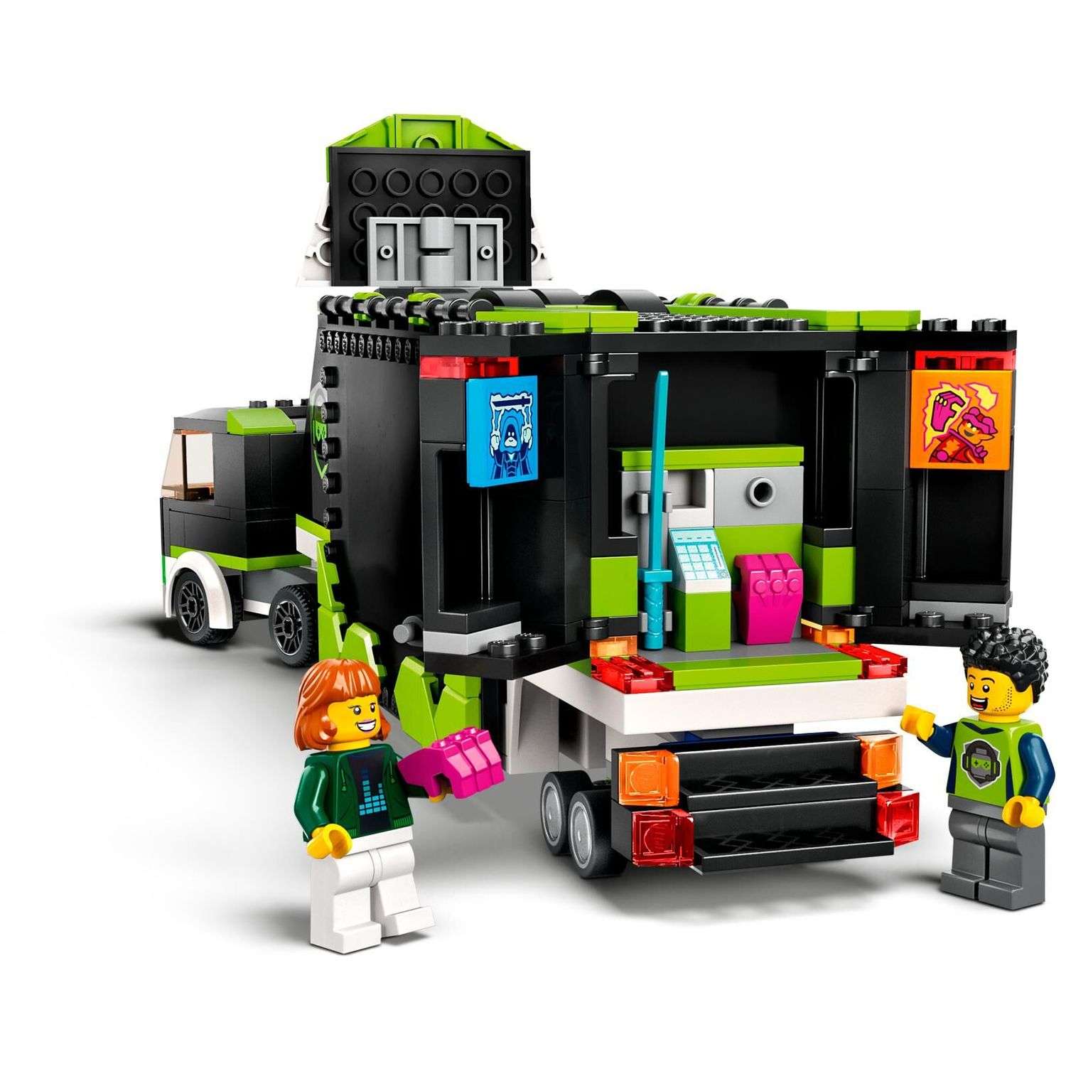 Конструктор LEGO City Геймерский грузовик 60388 - фото 4