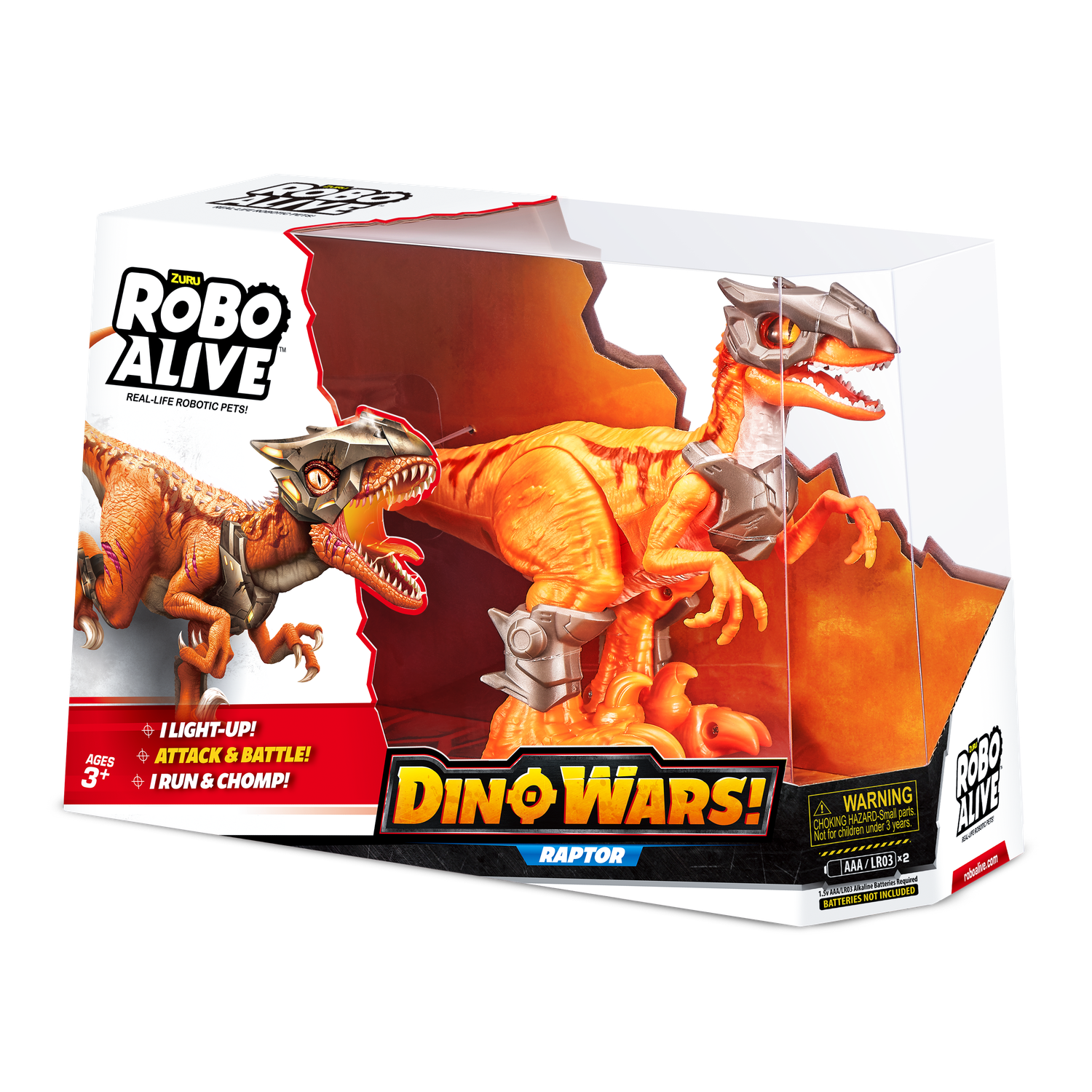 Игрушка ROBO ALIVE Zuru Raptor 7132 - фото 10