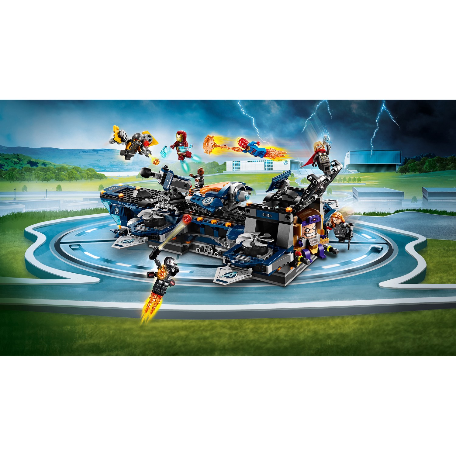 Конструктор LEGO Super Heroes Геликарриер 76153 - фото 17