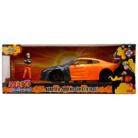 Автомобиль Jada Nissan GTR with Naruto 1:24