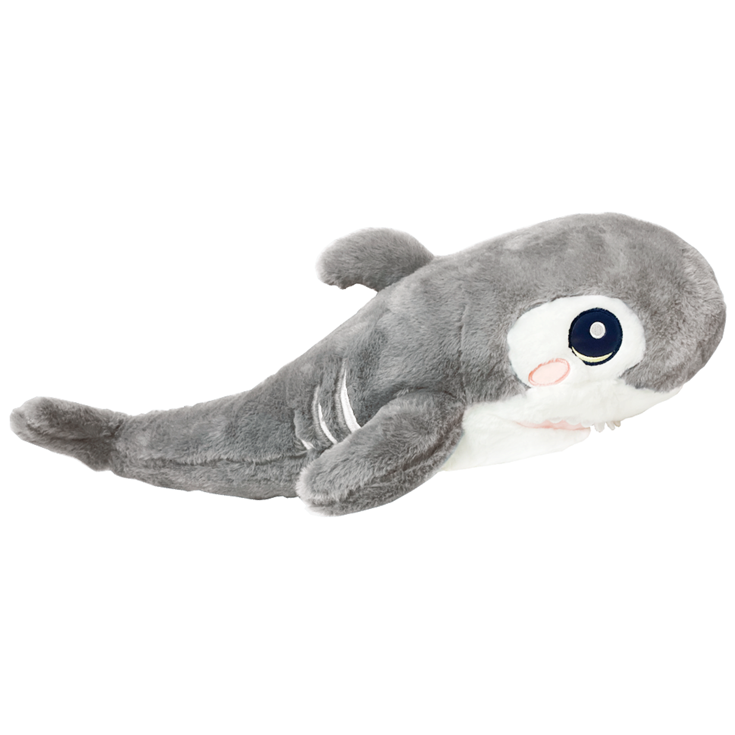 Мягкая игрушка ЮЛАИН Акула серая - фото 1