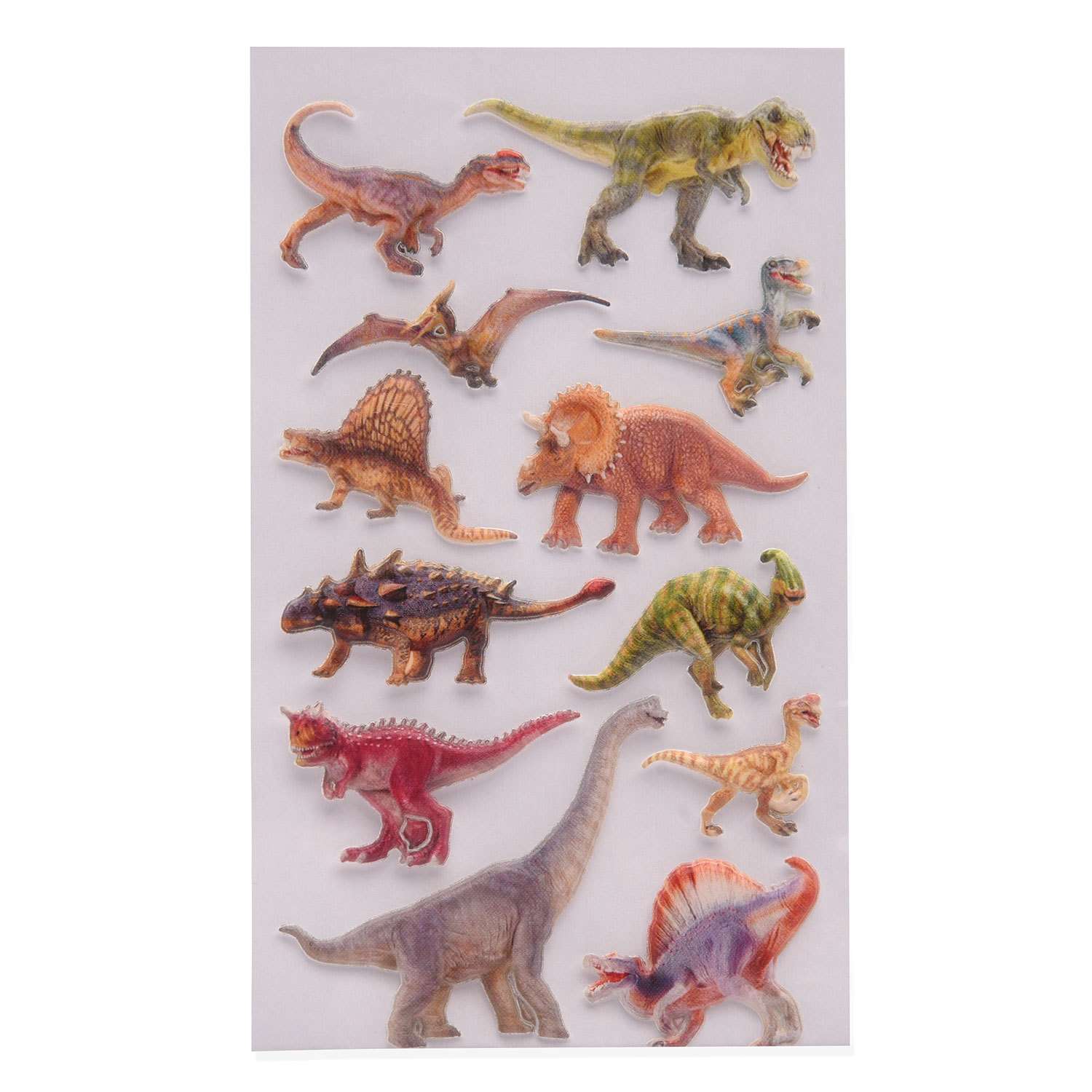 Наклейки многоразовые Липляндия Динозавры - фото 1