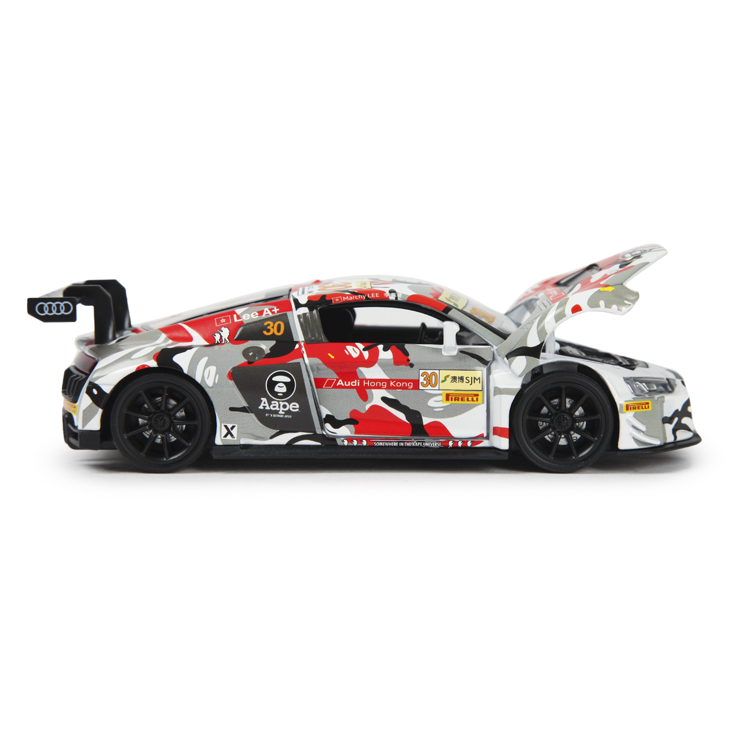 Автомобиль Mobicaro Audi R8 LMS 2015 DTM 1:32 инерционный 664992(N) - фото 3