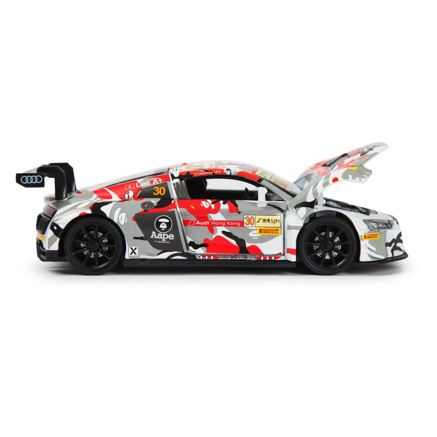 Машинка Mobicaro 1:32 Audi R8 LMS 2015 DTM 664992(N) 664992(N) - фото 3