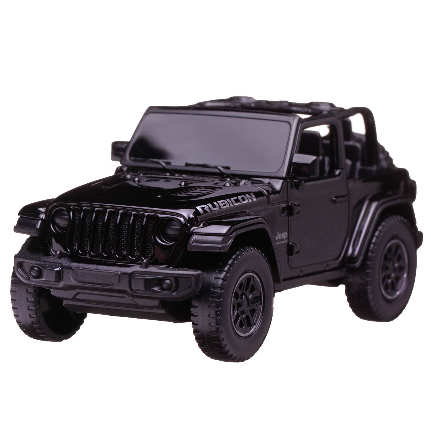 Автомобиль Rastar Jeep 1:43 без механизмов черный 59000B - фото 5