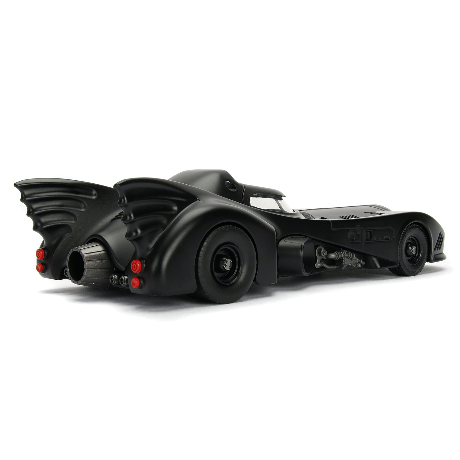 Автомобиль Jada Batmobile with Batman 1:24 черный ТоуR15 - фото 14