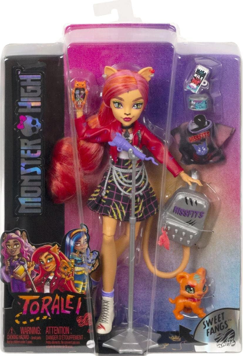 Кукла Monster High Toralei HHK57 купить по цене 5499 ₽ в интернет-магазине  Детский мир