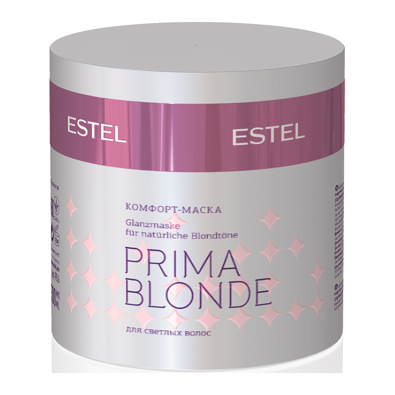 Комфорт-маска ESTEL PRIMA BLONDE для волос оттенка блонд 300 мл - фото 1