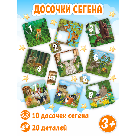 Настольная игра Игры Лисенка Досочки Сегена