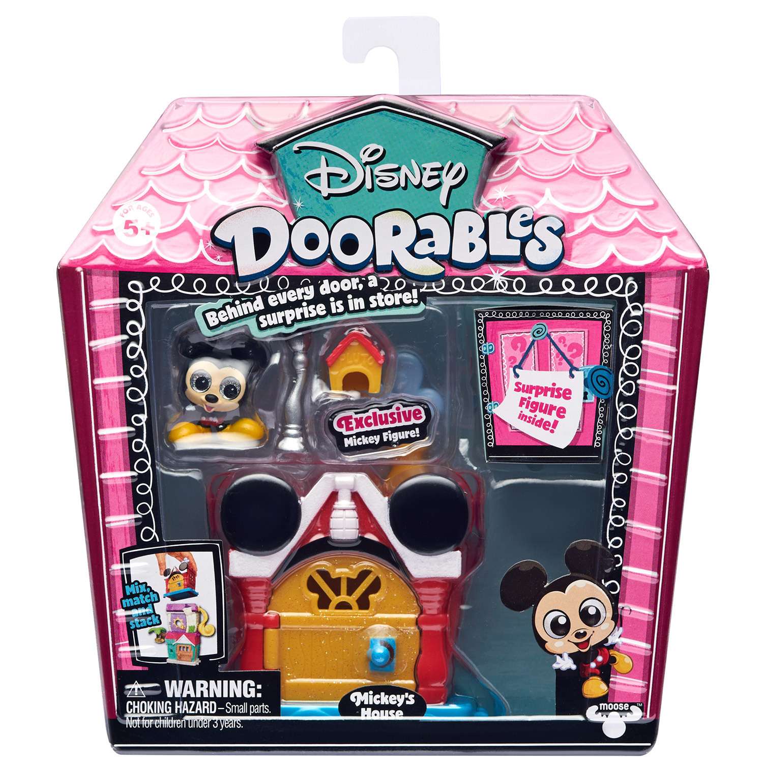 Мини-набор игровой Disney Doorables Микки Маус и друзья с 2 фигурками (Сюрприз) 69419 - фото 2