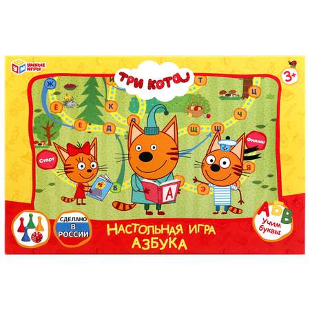 Игра-ходилка Умные игры Азбука Три кота 272192