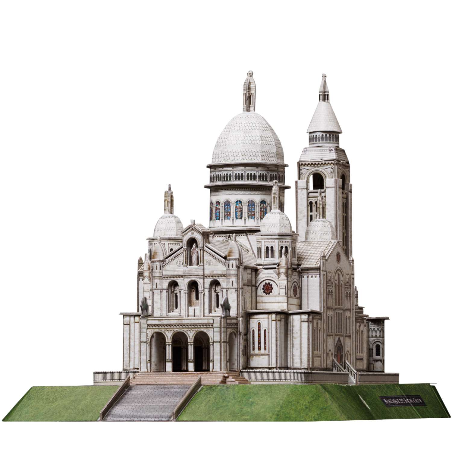 Сборная модель Умная бумага Базилика Сакре-Кёр. Sacre-Coeur Basilica. Арт. 635 635 - фото 4