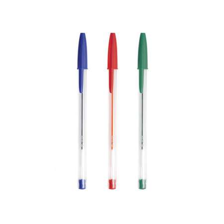 Ручки шариковые Silwerhof синий красный зеленый
